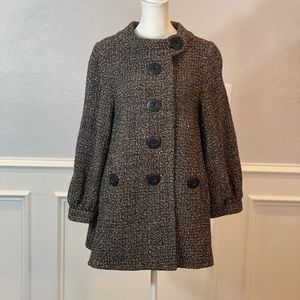 Elevenses Collarless Coat